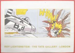 AFTER ROY LICHTENSTEIN - WHAAM - 1991 COLOUR LITHOGRAPH