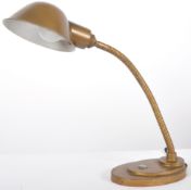 VINTAGE ART DECO GOOSENECK ARM DESK LAMP