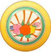 CLARICE CLIFF - FRUIT BURST - ART DECO HAND PAINTED PLATE