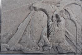 RETRO MID CENTURY BRUTALIST PAINTING PICTURE