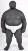 CONTEMPORARY CERAMIC SUMO WRESTLER FIGURE