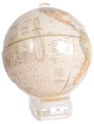 GEORGE F CRAM - 20TH CENTURY AMERICAN DESK TOP GLOBE