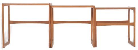 BR GELSTED - DANISH MID CENTURY TEAK NEST OF TABLES