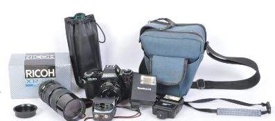 VINTAGE 20TH CENTURY RICOH XR-20 35MM CAMERA AND MORE