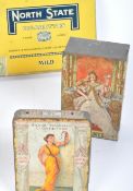 ASSORTMENT OF EARLY 20TH CENTURY CIGARETTE TINS & BOXES