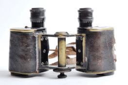 EARLY 20TH CENTURY CARL ZEISS JENA DRP FELDSTECHER VERGR 6 BINOCULARS