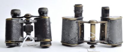 EARLY 20TH CENTURY CARL ZEISS JENA DRP FELDSTECHER VERGR 6 BINOCULARS