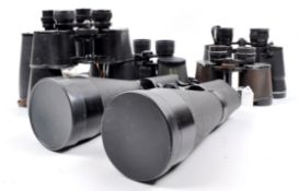 COLLECTION OF ASSORTED VINTAGE BINOCULARS