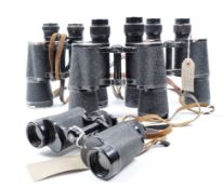 COLLECTION OF 4X USSR VINTAGE BINOCULARS