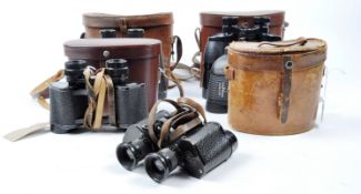 COLLECTION OF ASSORTED VINTAGE BINOCULARS