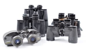 COLLECTION OF ASSORTED VINTAGE BINOCULARS
