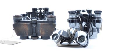 COLLECTION 7X MINIATURE VINTAGE BINOCULARS