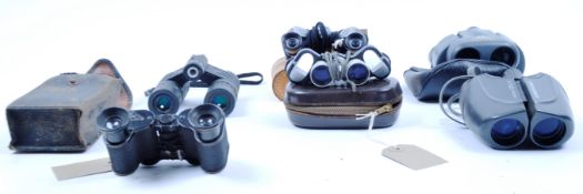 COLLECTION OF ASSORTED VINTAGE COMPACT BINOCULARS