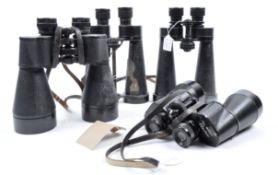 COLLECTION OF ASSORTED VINTAGE BINOCULARS