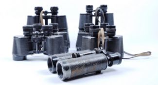COLLECTION OF 7X ASSORTED VINTAGE BINOCULARS
