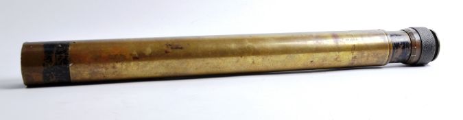 W OTTWAY & CO MILITARY BRASS SPOTTING TELESCOPE
