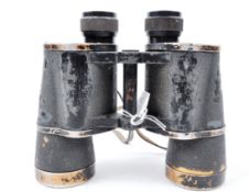 WWII SECOND WORLD WAR CARL ZEISS BLC + 10x50 DIENSTGLAS VINTAGE BINOCULARS