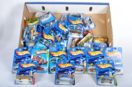 COLLECTION OF ASSORTED CARDED MATTEL HOT WHEELS DIECAST MODELS