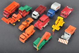 COLLECTION OF VINTAGE LESNEY MADE MATCHBOX DIECAST MODELS