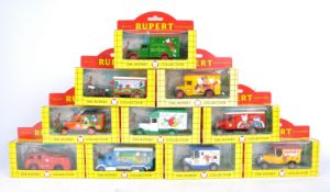 COLLECTION OF VINTAGE LLEDO ' RUPERT COLLECTION ' DIECAST MODELS