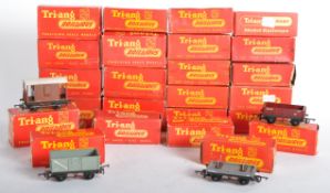 COLLECTION OF VINTAGE TRIANG 00 GAUGE MODEL RAILWAY WAGONS