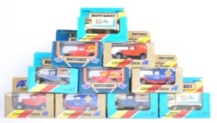 COLLECTION OF X10 VINTAGE MATCHBOX DIECAST MODEL CARS