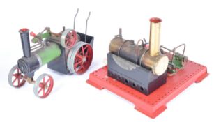 TWO VINTAGE MAMOD STEAM ENGINE MODELS