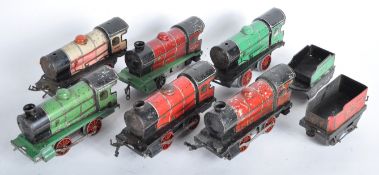 COLLECTION OF ASSORTED HORNBY O GAUGE TINPLATE LOCOMOTIVES