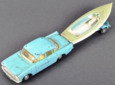 VINTAGE TRINAG SPOT-ON VAUXHALL CRESTA WITH TOW BOAT