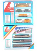 TWO VINTAGE LIMA 00 GAUGE MODEL RAILWAY BOXED TRAINSETS