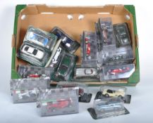 COLLECTION OF ASSORTED 1/43 SCALE DIECAST MODEL CARS