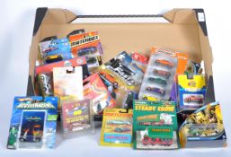 COLLECTION OF ASSORTED CARDED DIECAST MODEL CARS