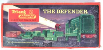 VINTAGE TRIANG HORNBY 00 GAUGE ELECTRIC TRAINSET ' THE DEFENDER '