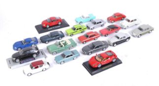COLLECTION OF ASSORTED 1/43 SCALE DIECAST MODEL CARS