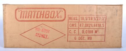 VINTAGE EX-SHOP STOCK / TRADE BOX OF MATCHBOX DIECAST MODELS