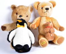 COLLECTIO OF VINTAGE MERRYTHOUGHT SOFT TOY TEDDY BEARS