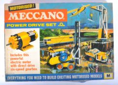 VINTAGE MECCANO POWER DRIVE SET