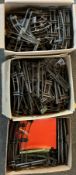 LARGE COLLECTION OF VINTAGE HORNBY O GAUGE TRAIN TRACK