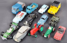 COLLECTION OF VINTAGE DINKY TOYS DIECAST MODEL CARS