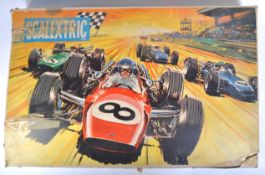 VINTAGE SCALEXTRIC SLOT CAR GRAND PRIX RACING SET
