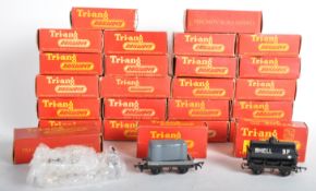 COLLECTION OF VINTAGE TRIANG 00 GAUGE MODEL RAILWAY WAGONS