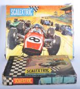 TWO VINTAGE SCALEXTRIC SLOT CAR RACING SETS