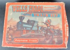 VINTAGE LOUIS MARX FARGO WELL BATTERY OPERATED TRAIN SET