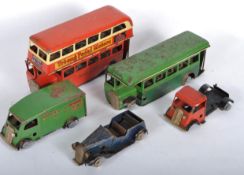 COLLECTION OF VINTAGE TRIANG MINIC TINPLATE CLOCKWORK MODELS