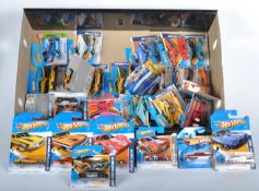 COLLECTION OF ASSORTED CARDED MATTEL HOT WHEELS DIECAST MODELS