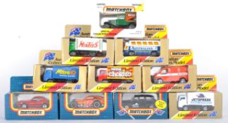 COLLECTION OF X10 VINTAGE MATCHBOX DIECAST MODEL CARS