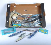 COLLECTION OF VINTAGE TRIANG MINIC DIECAST MODEL SHIPS