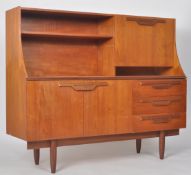 BEAUTILITY - 1970s TEAK HIGHBOARD / SIDEBOARD