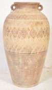 LARGE 20TH CENTURY MEDITERRANEAN EARTHENWARE JAR