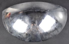 SCE - 20TH CENTURY FRENCH CHROME WALL LIGHT SCONCE